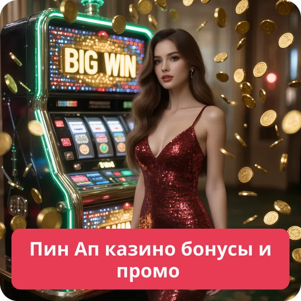 Пин Ап казино бонусы и промо
