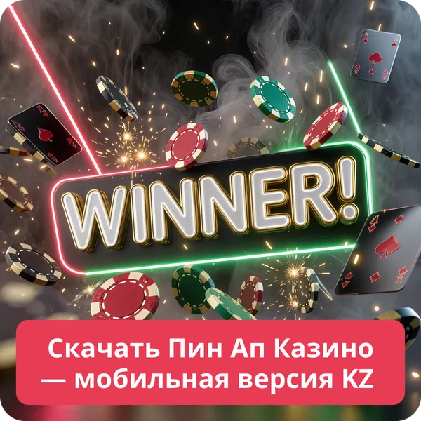 Скачать Пин Ап Казино — мобильная версия KZ